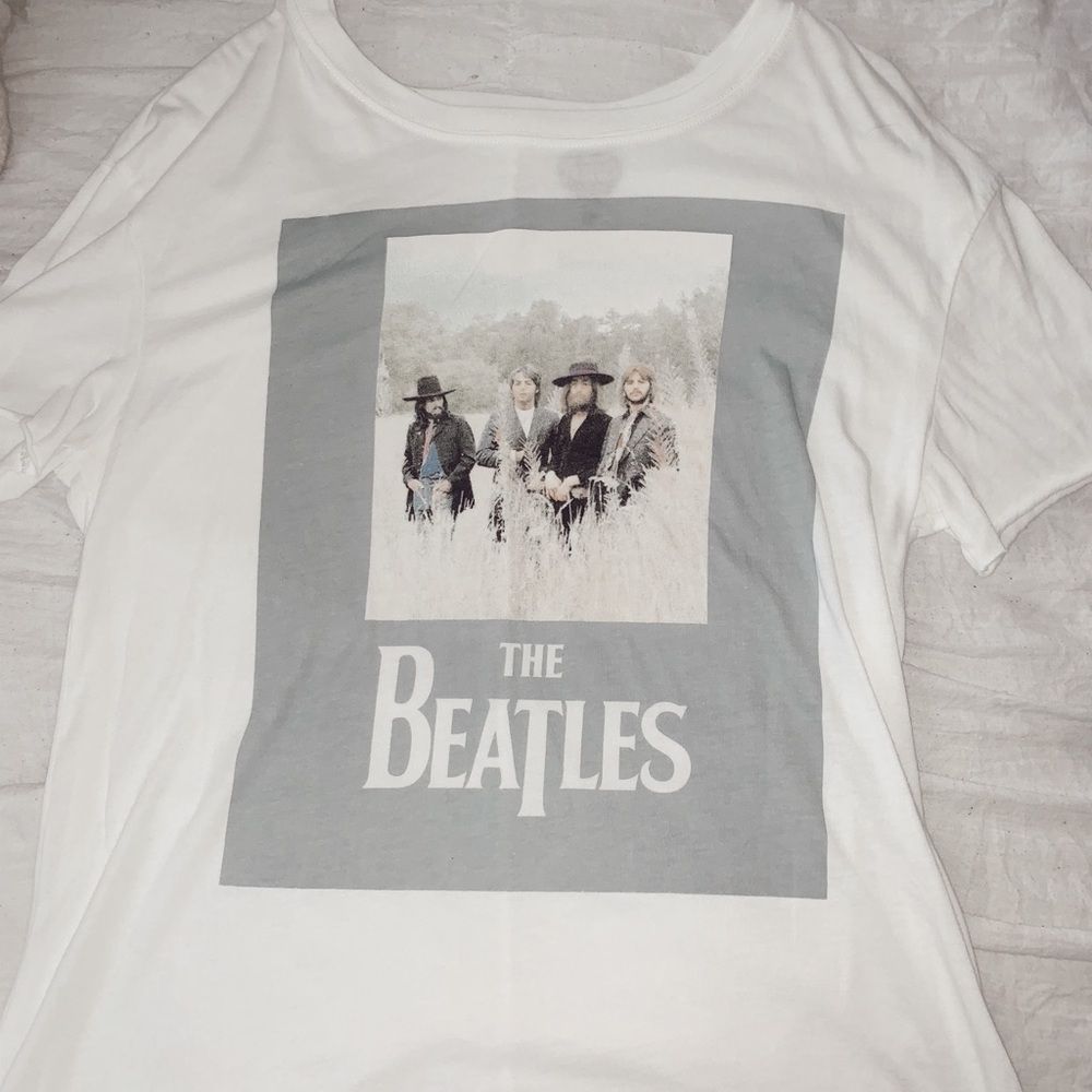 Beetles graphic T shirt